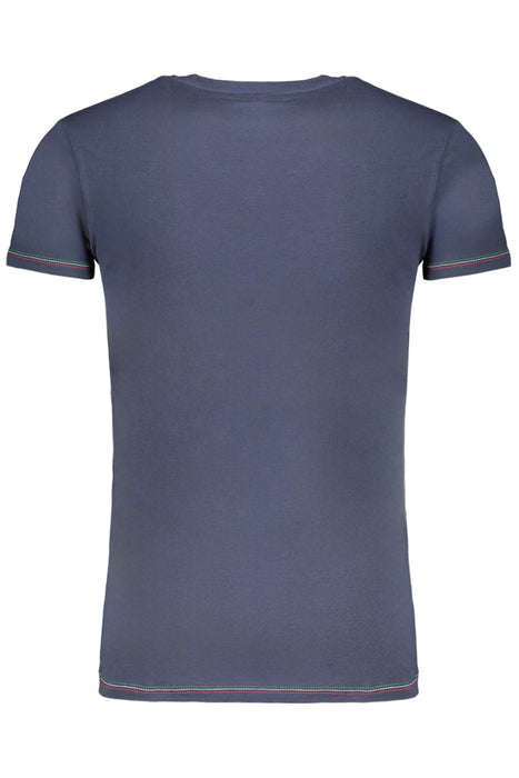 Eronautica Militare Mens Short Sleeved T-Shirt Blue