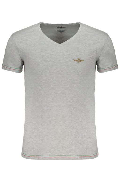 Eronautica Militare Mens Gray Short Sleeve T-Shirt