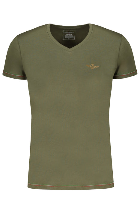 Eronautica Militare Green Mens Short Sleeved T-Shirt