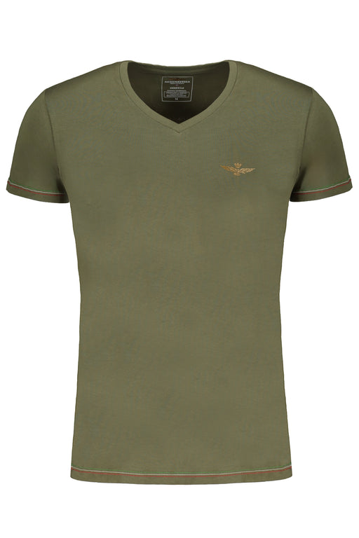 Eronautica Militare Green Mens Short Sleeved T-Shirt