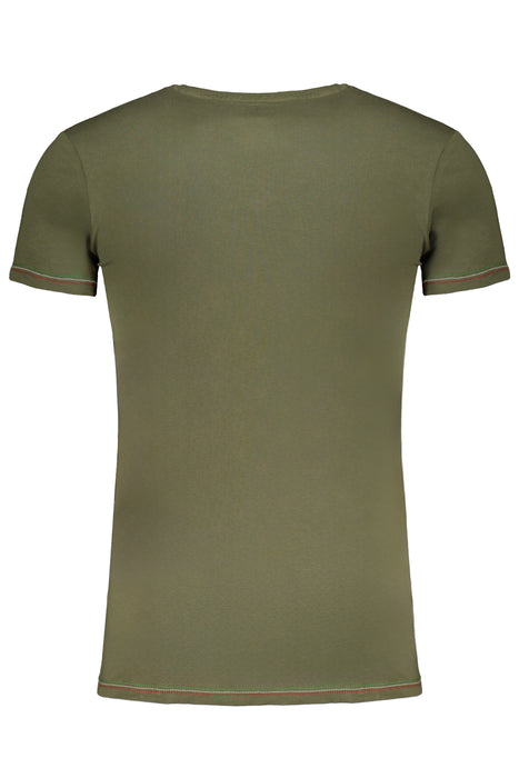 Eronautica Militare Green Mens Short Sleeved T-Shirt