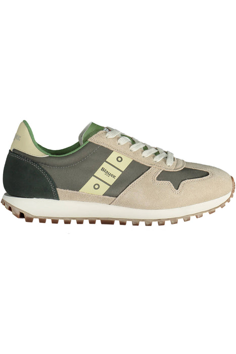 Blauer Beige Man Sport Shoes