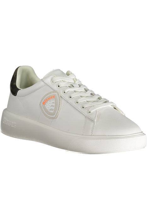 Blauer White Mens Sports Shoes