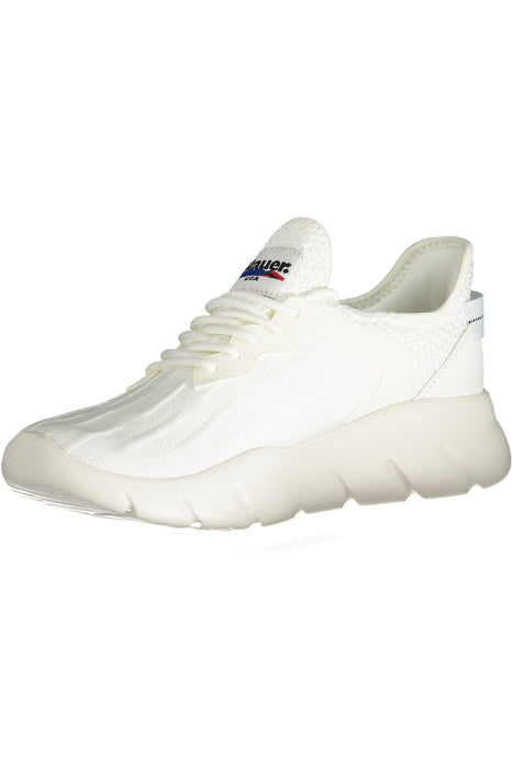 Blauer White Mens Sports Shoes