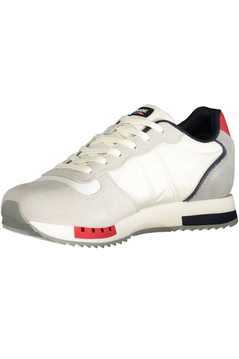 Blauer White Mens Sports Shoes