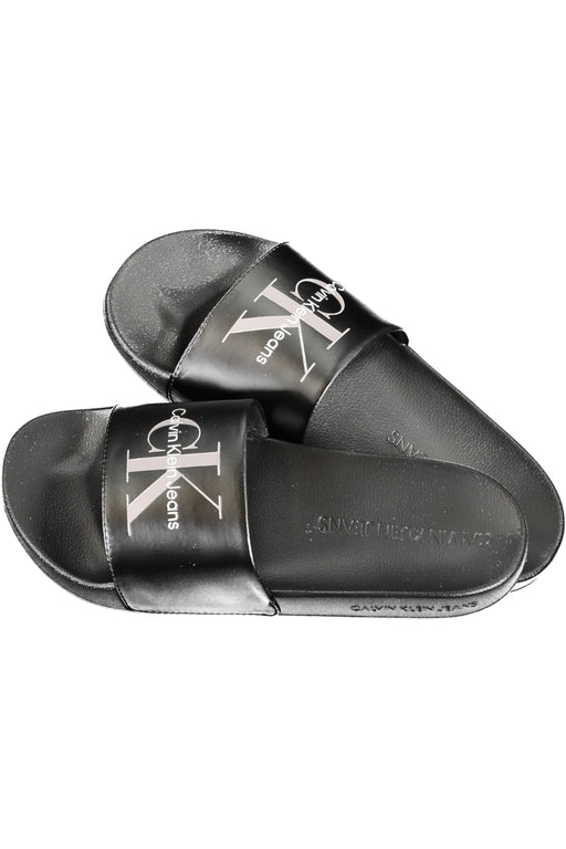 Calvin Klein Black Womens Slippers