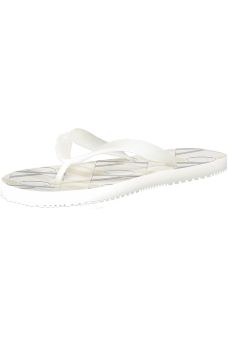 Calvin Klein Mens White Slippers