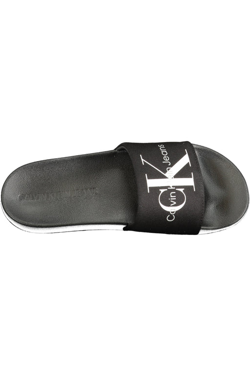 Calvin Klein Black Mens Slippers