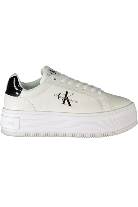 Calvin Klein White Womens Sports Shoes