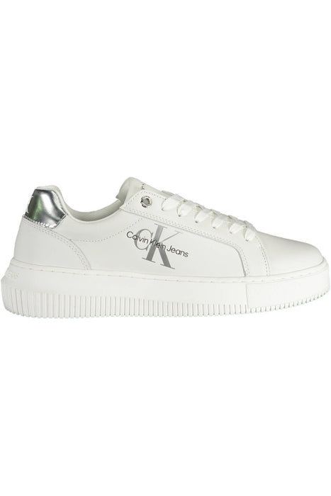 Calvin Klein White Womens Sports Shoes