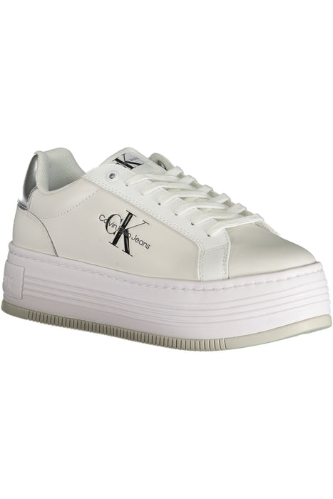 Calvin Klein White Womens Sports Shoes