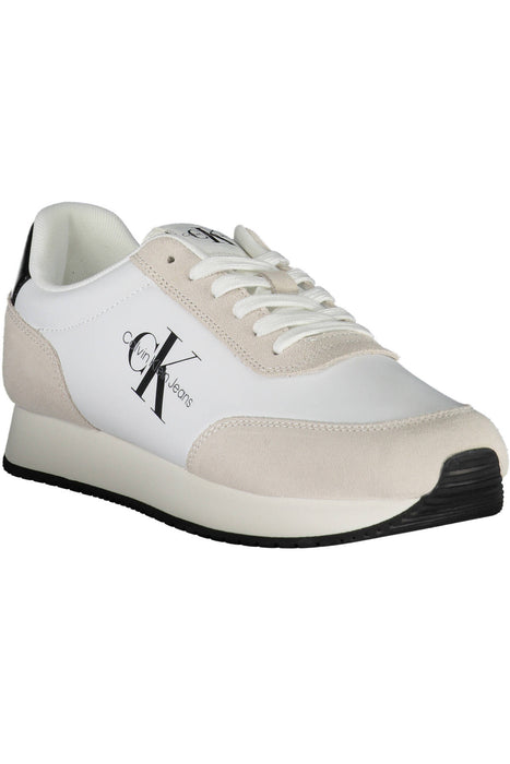 Calvin Klein White Mens Sports Shoes