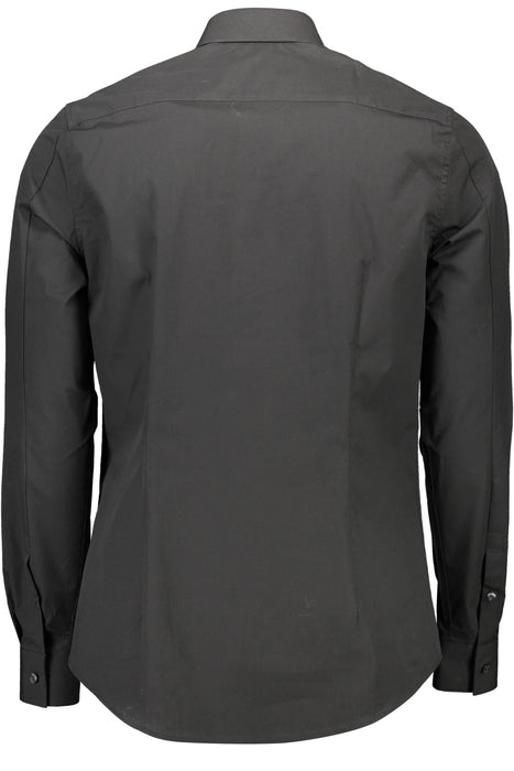 Calvin Klein Mens Black Long Sleeve Shirt