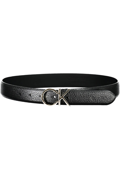 Calvin Klein Womens Leather Belt Black