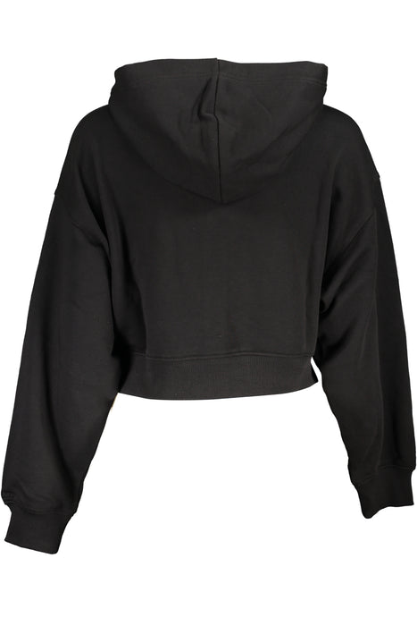 Calvin Klein Womens Black Zip Sweatshirt