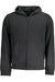 Calvin Klein Mens Black Zip-Up Sweatshirt