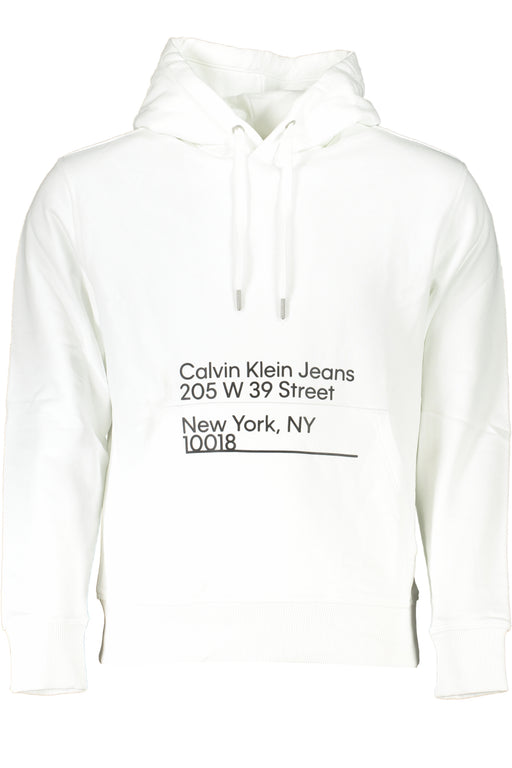 Calvin Klein Womens Zipless Sweatshirt White