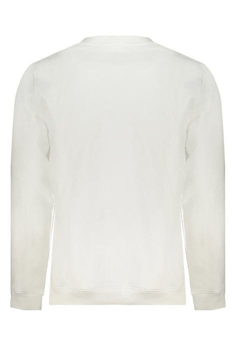 Calvin Klein Mens White Zipless Sweatshirt