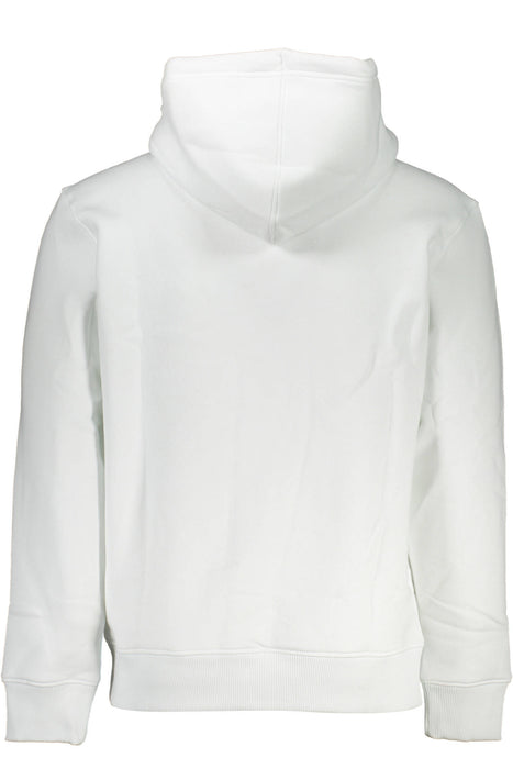 Calvin Klein Mens White Zipless Sweatshirt