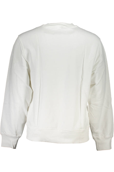 Calvin Klein White Mens Sweatshirt Without Zip