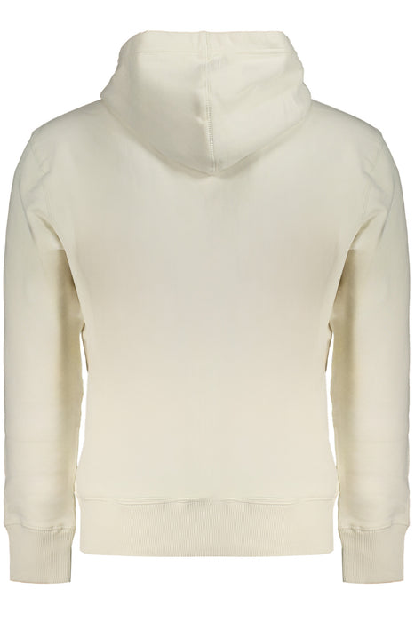 Calvin Klein Mens Zip-Up Sweatshirt White