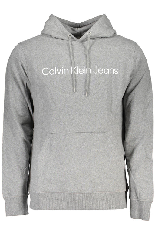 Calvin Klein Mens Gray Zipless Sweatshirt