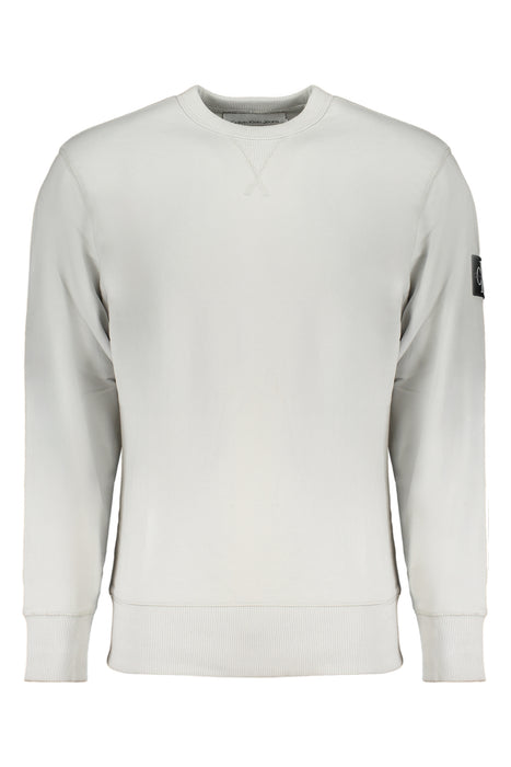 Calvin Klein Mens Gray Zipless Sweatshirt