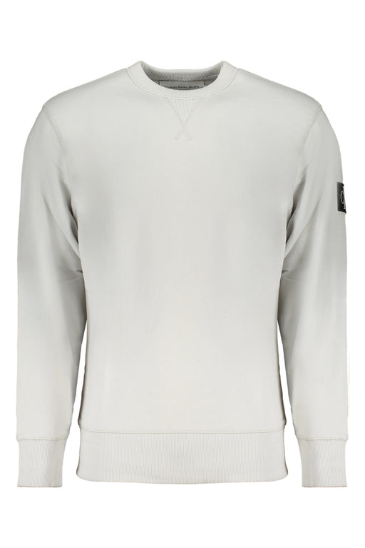 Calvin Klein Mens Gray Zipless Sweatshirt