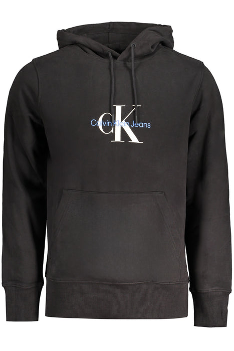 Calvin Klein Mens Black Zip-Up Sweatshirt