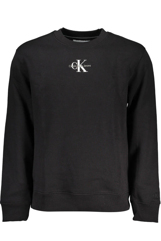 Calvin Klein Mens Black Zipless Sweatshirt