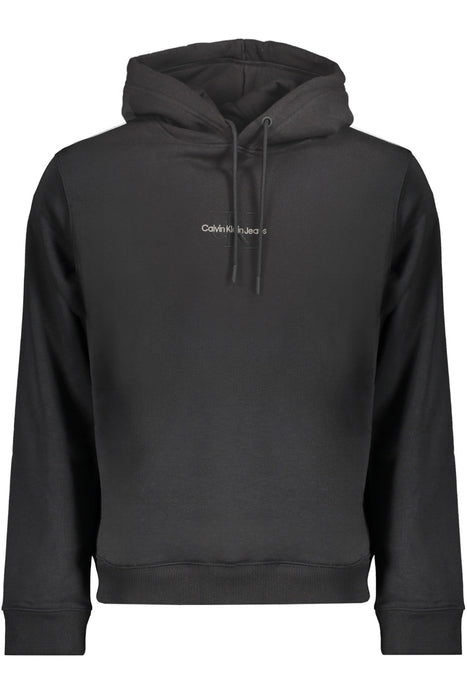 Calvin Klein Mens Black Zip-Up Sweatshirt