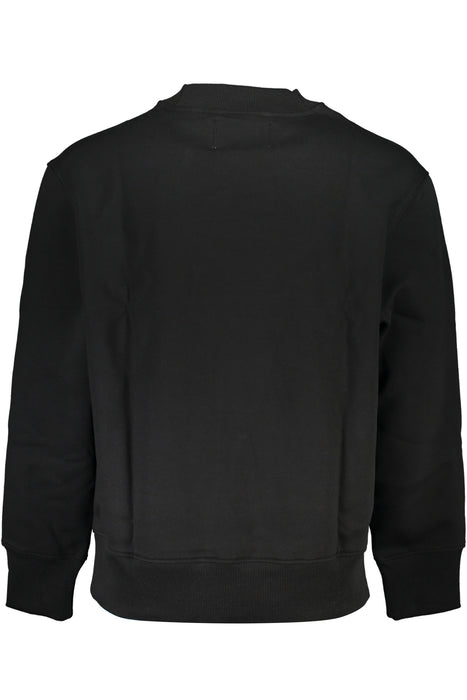 Calvin Klein Mens Black Zipless Sweatshirt