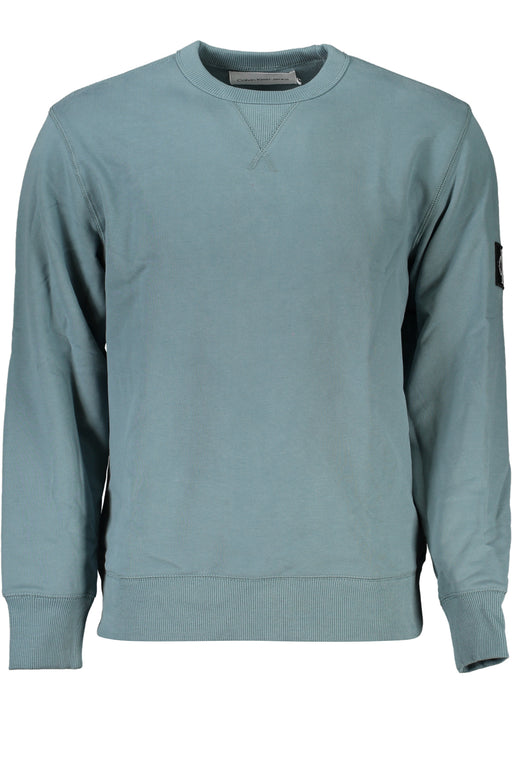 Calvin Klein Mens Green Zipless Sweatshirt