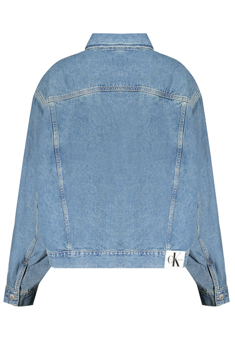 Calvin Klein Light Blue Denim Jacket For Women