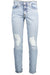 Calvin Klein Mens Denim Jeans Light Blue