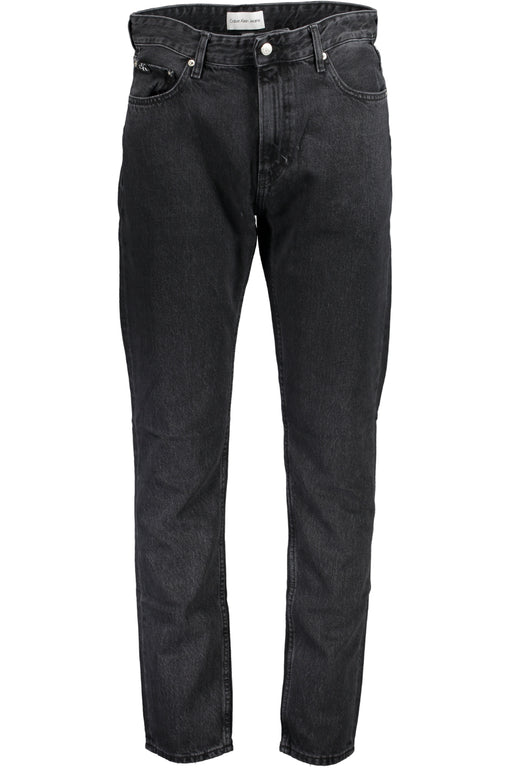 Calvin Klein Mens Black Denim Jeans