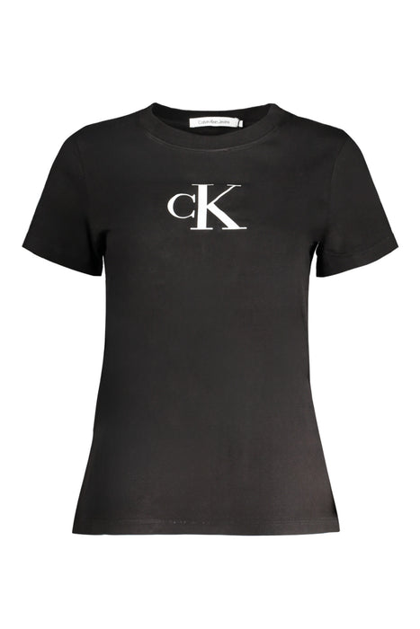 Calvin Klein Womens Short Sleeve T-Shirt Black