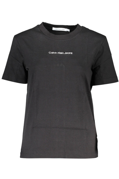 Calvin Klein Womens Short Sleeve T-Shirt Black