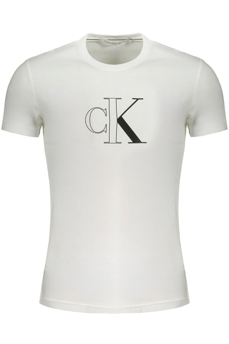 Calvin Klein Mens Short Sleeve T-Shirt White