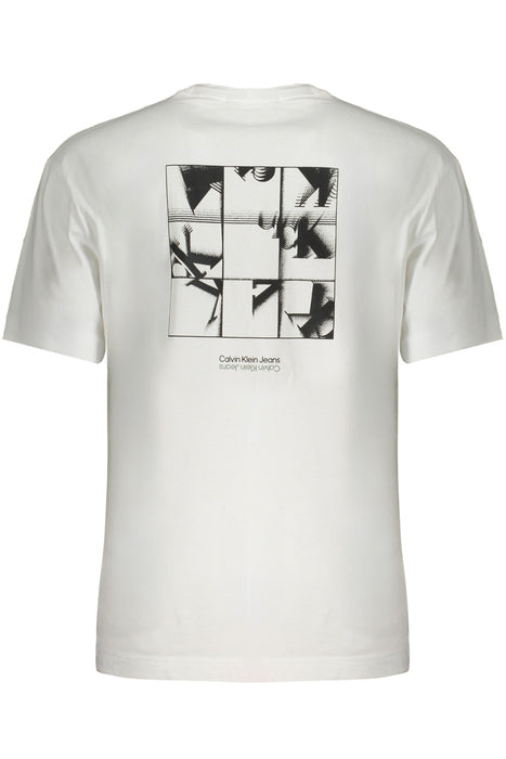 Calvin Klein Mens Short Sleeve T-Shirt White