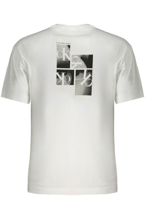 Calvin Klein Mens Short Sleeve T-Shirt White