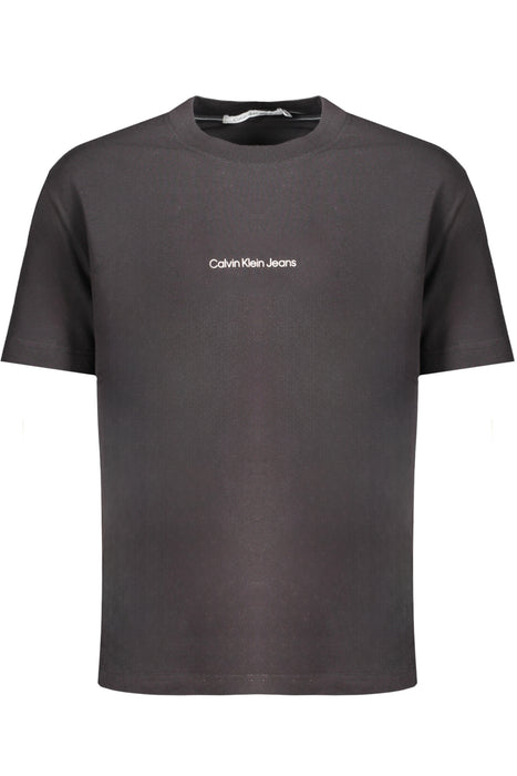 Calvin Klein Mens Short Sleeve T-Shirt Black