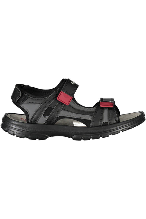 Carrera Black Man Sandal Footwear