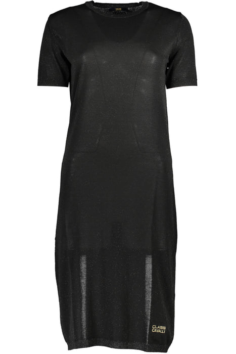 Cavalli Class Womens Short Dress Black