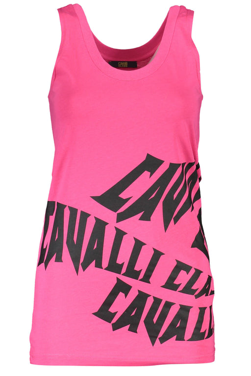 Cavalli Class Womens Tank Top Pink