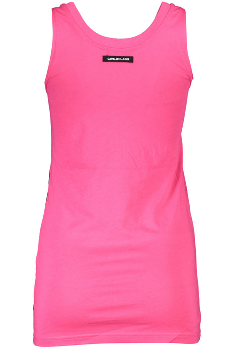 Cavalli Class Womens Tank Top Pink