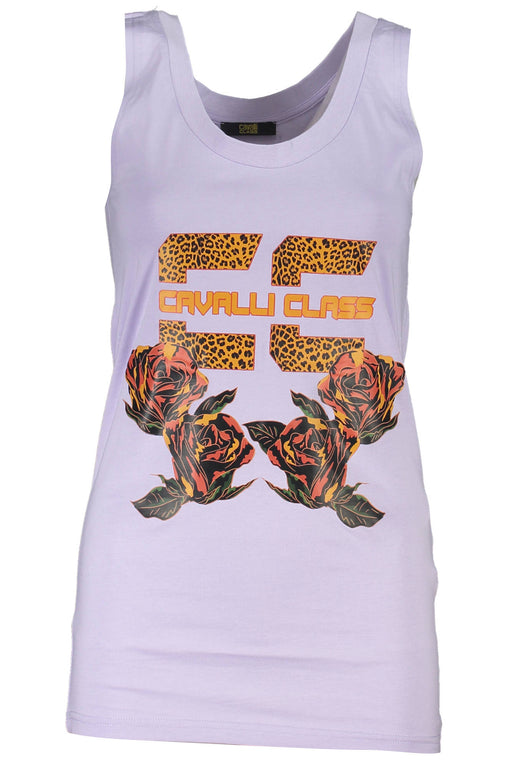 Cavalli Class Purple Womens Tank Top