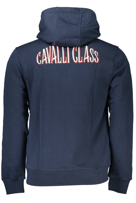 Cavalli Class Sweatshirt With Zip Man Blue