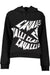 Cavalli Class Black Sweatshirt Without Zip