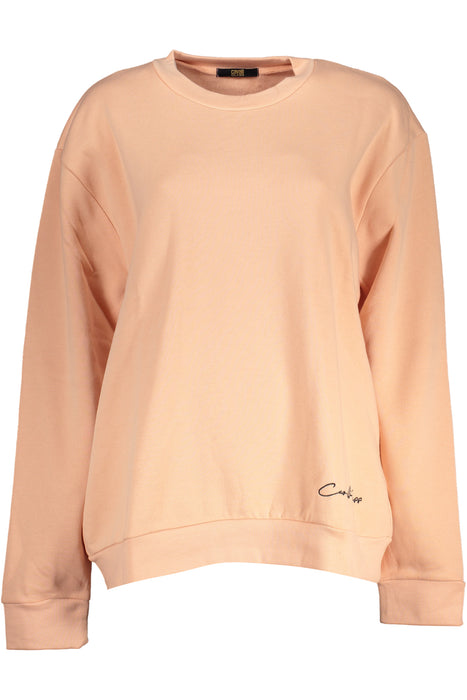 Cavalli Class Womens Pink Sweatshirt Without Zip